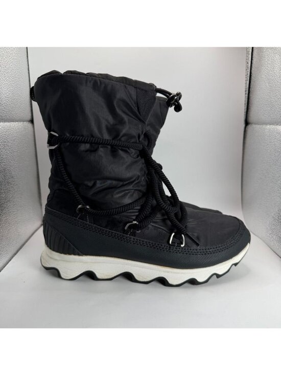 Sorel Shoes - Sorel Kinetic waterproof insulated Winter Boots Womens Size 9 Black Faux Fur